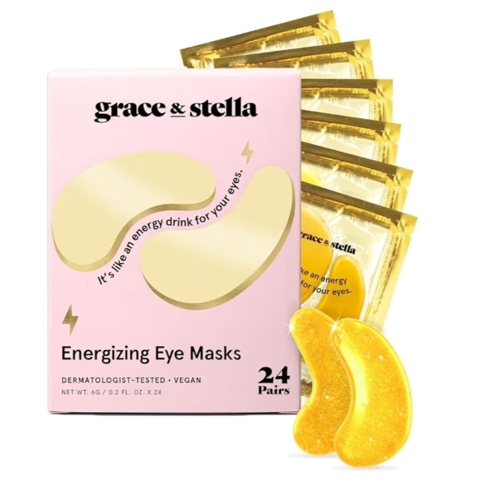 grace & stella Energizing Eye Masks - - Picture 2 of 12